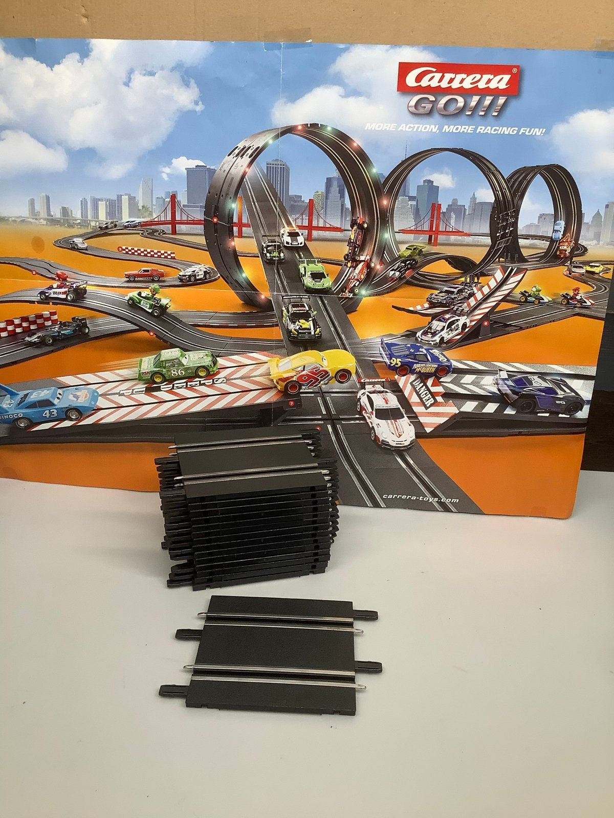 Carrera Go Racebaan onderdelen los te koop : Rechte, klein., Gebruikt, Onderdelen, Carrera, Ophalen of Verzenden