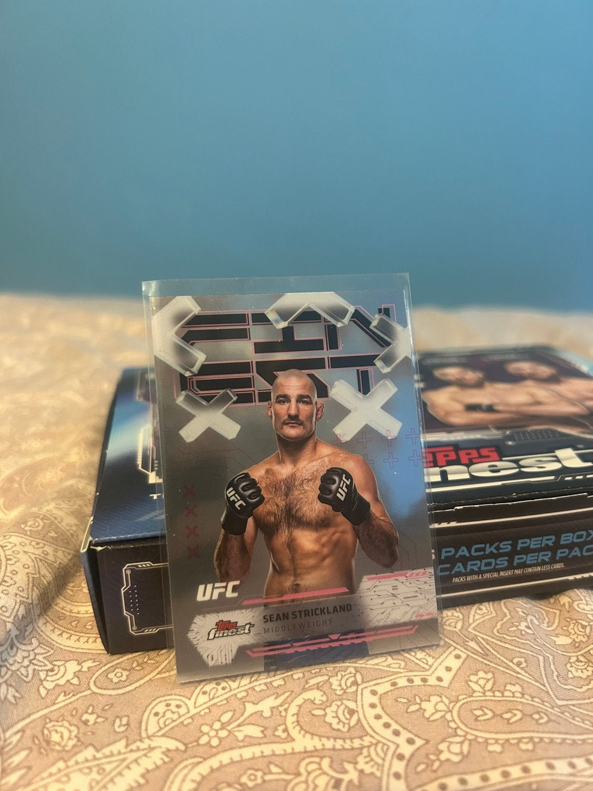 UFC Topps | Sean Strickland, Ophalen of Verzenden, Nieuw