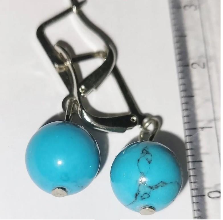 Turkoois en andere Oorbellen Verzameling Natuurlijke stenen, Sieraden, Tassen en Uiterlijk, Edelstenen, Nieuw, Ophalen of Verzenden