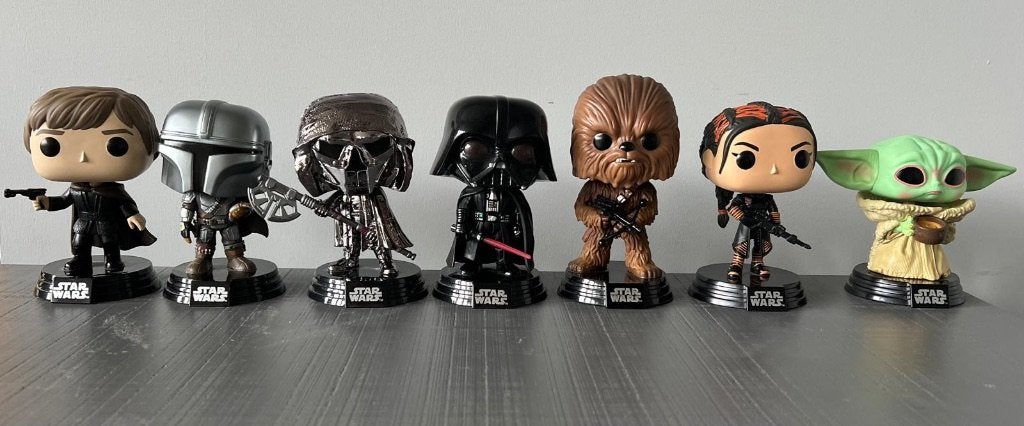 Funko Pops Star Wars, Ophalen of Verzenden, Zo goed als nieuw