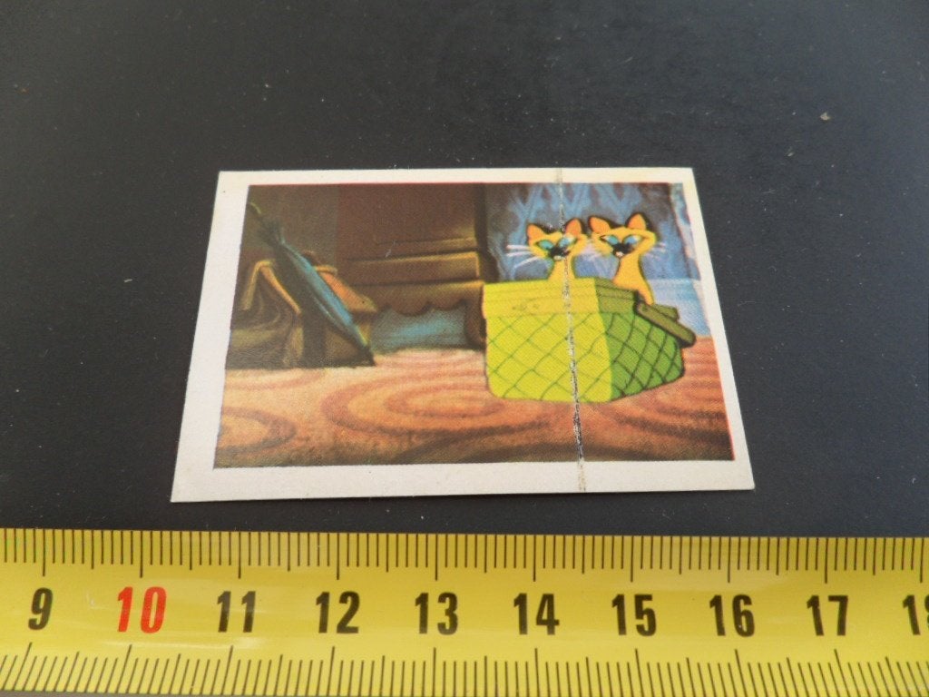 sticker walt disney lady en de vagebond #75, Ophalen of Verzenden, Zo goed als nieuw