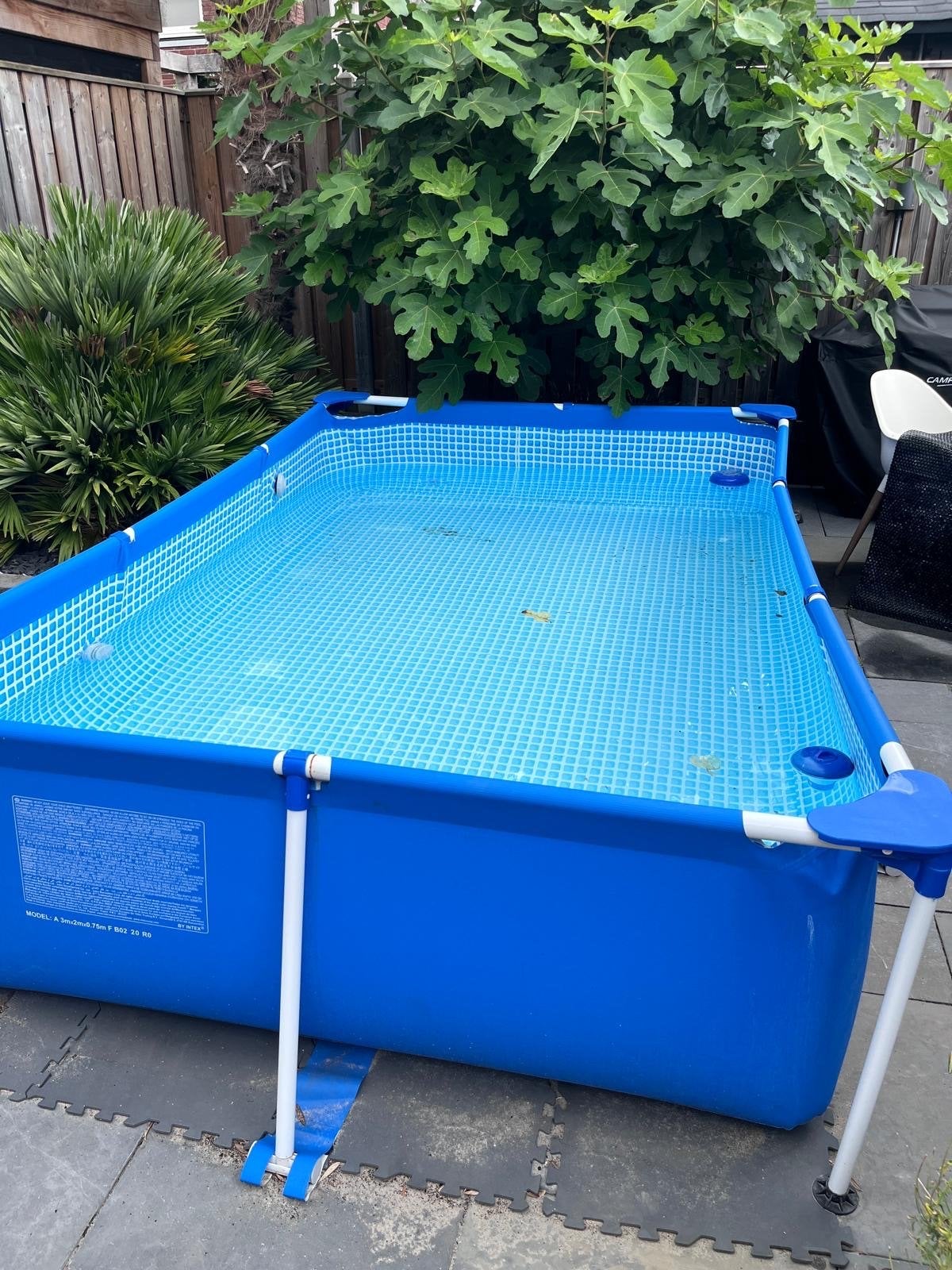 Intex Opzetzwembad met toebehoren, Ophalen, Gebruikt, Opzetzwembad, 200 tot 400 cm