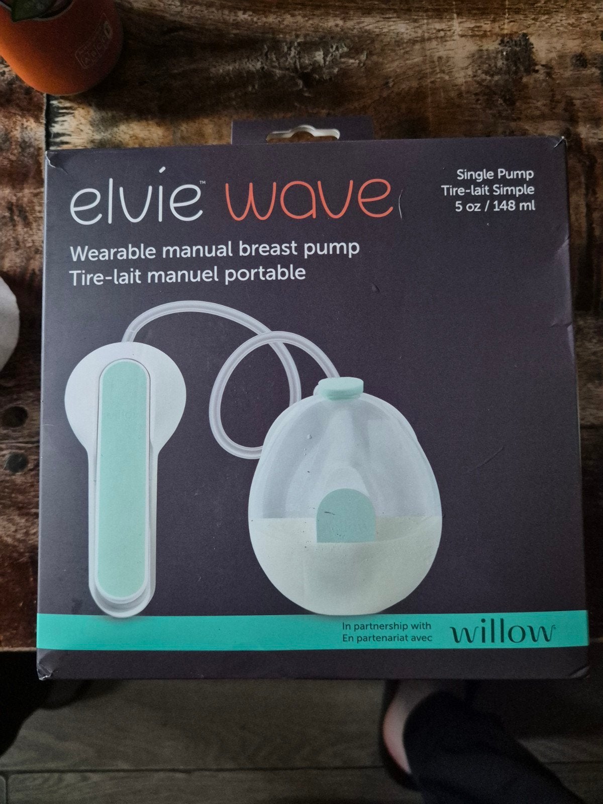Nieuw in doos: Elvie Wave Draagbare Handborstkolf (Wearable), Kinderen en Baby's, Nieuw, Borstkolf, Ophalen of Verzenden, Elvie