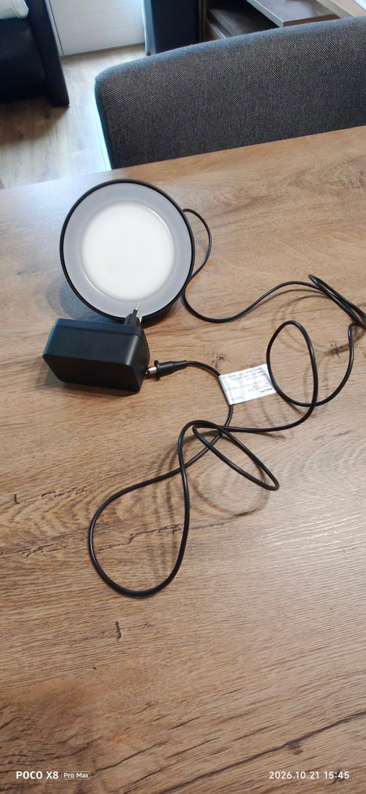 Philips Hue Bloom Tafellamp - Zwart zonder doos, Kunststof, Verzenden, E14 (klein), Zwart