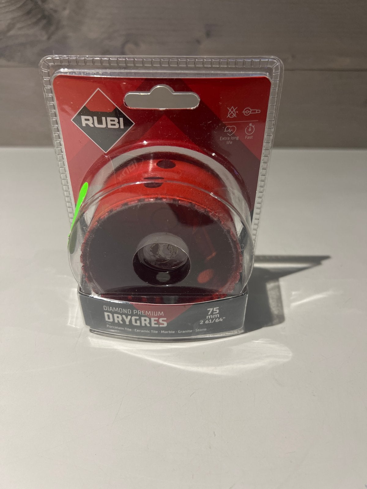 Rubi Diamond Premium Drygres Boor 75mm, N, N, Nieuw, Ophalen of Verzenden