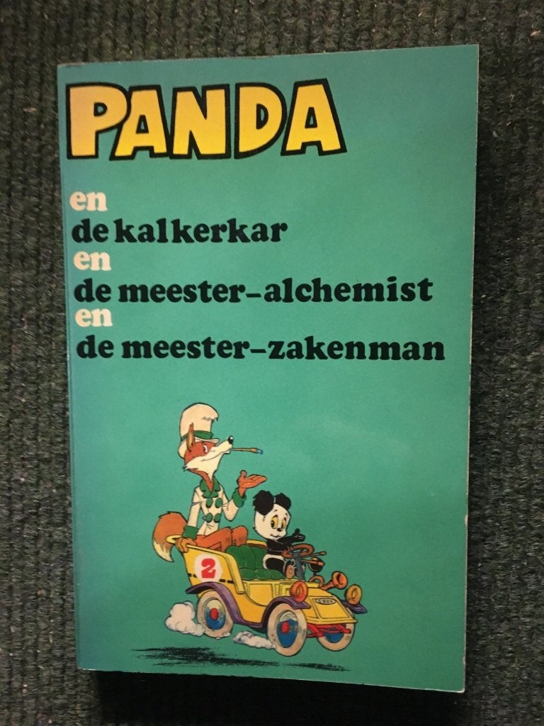 Panda Dl 2 Kalkerkar, Meester-Alchemist etc ; Marten Toonder, Marten Toonder, Eén stripboek, Ophalen of Verzenden, Zo goed als nieuw