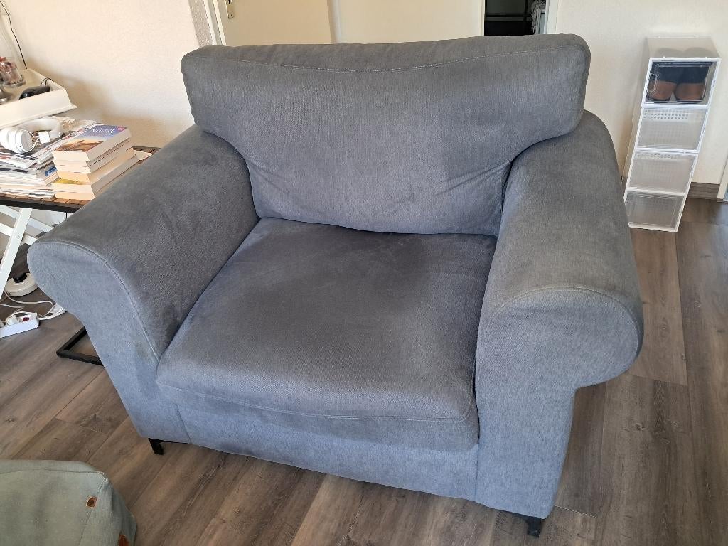 UrbanSofa Merlin 2,5 zits bank en 1,5 zits fauteuil/loveseat, Ophalen, Gebruikt, Klassiek, Driepersoons