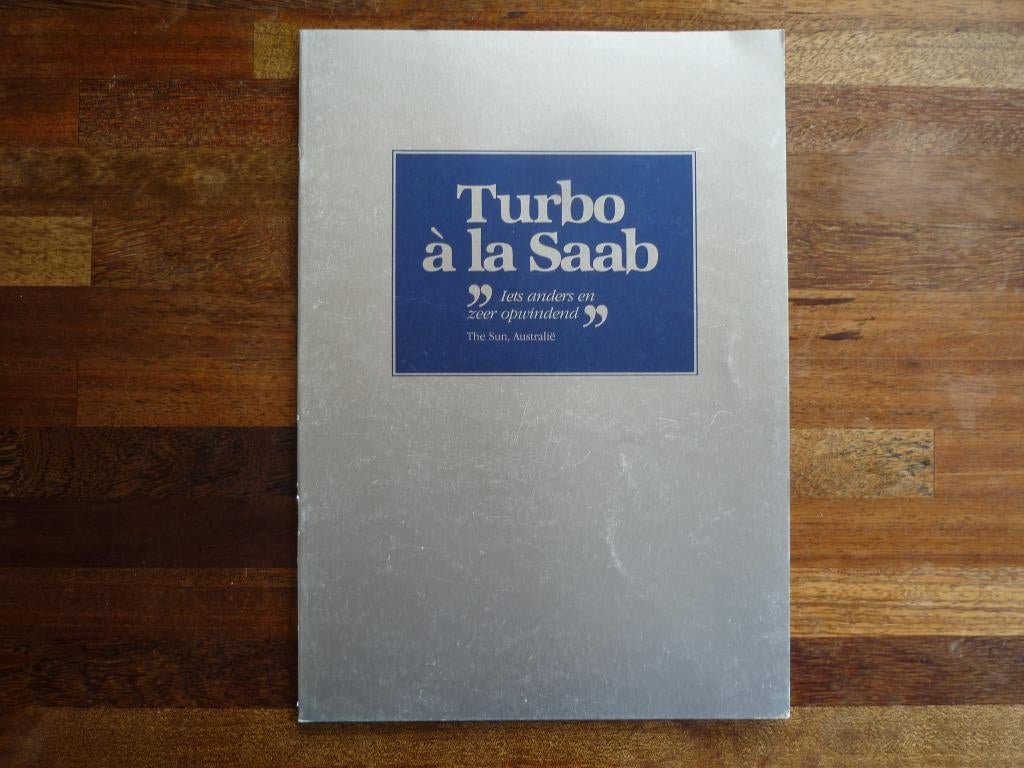 Saab - Turbo à la Saab (1981), Ophalen of Verzenden, Nieuw, Overige merken