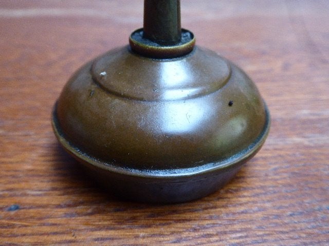 Antiek koperen oliepompje, Ophalen of Verzenden