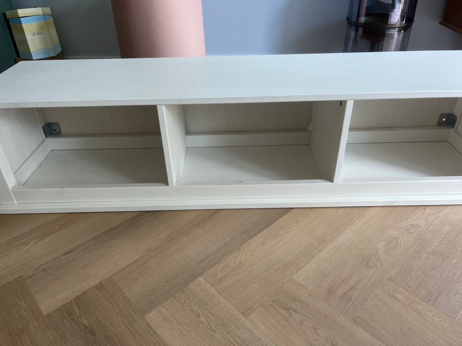 Televisiemeubel, Ophalen, 100 tot 150 cm, Zo goed als nieuw, Minder dan 100 cm