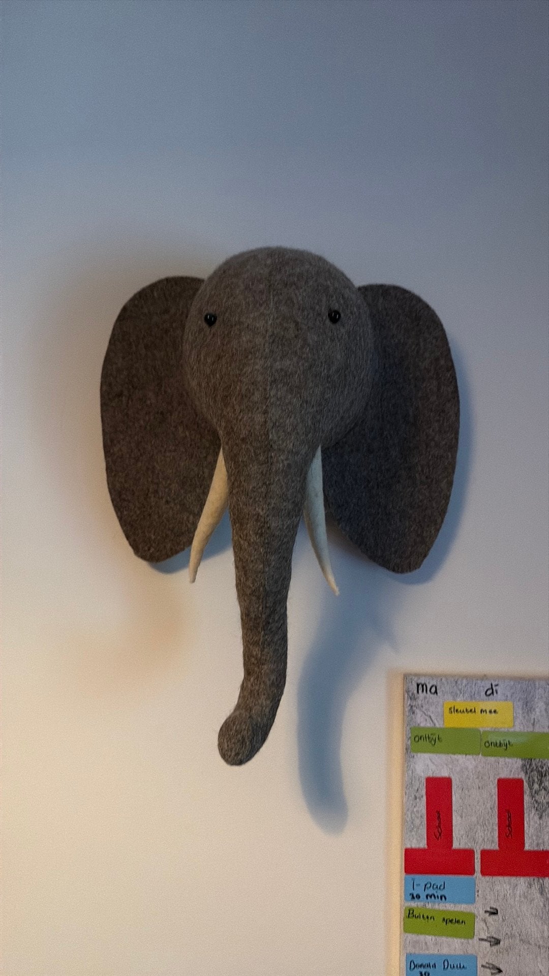 Fiona Walker Olifant Wanddecoratie - Zo goed als nieuw, Huis en Inrichting, Woonaccessoires | Overige, Ophalen, Zo goed als nieuw