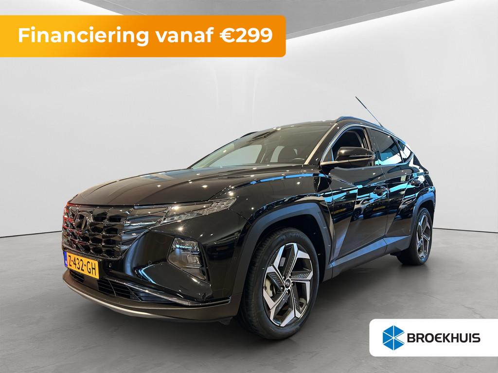 Hyundai Tucson 1.6 T-GDI 265pk PHEV Premium 4WD (299,- p/m D, Auto's, Hyundai, Gebruikt, 4 cilinders, Zwart, Bedrijf