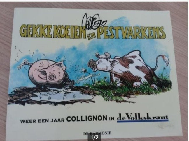 J. Collignon - Gekke koeien en pestvarkens, Ophalen, Zo goed als nieuw, Verhalen