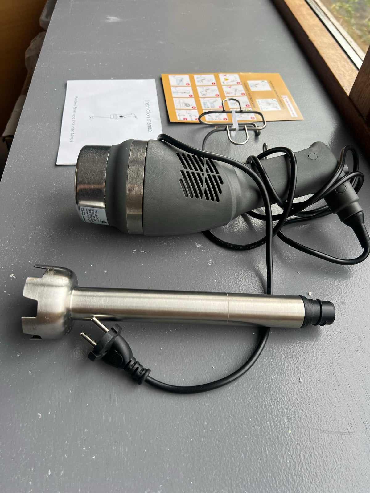 Professionele GGG staafmixer HV-1-265 - Zo goed als nieuw, Minder dan 1 liter, Ophalen of Verzenden, Zo goed als nieuw, 1 snelheid