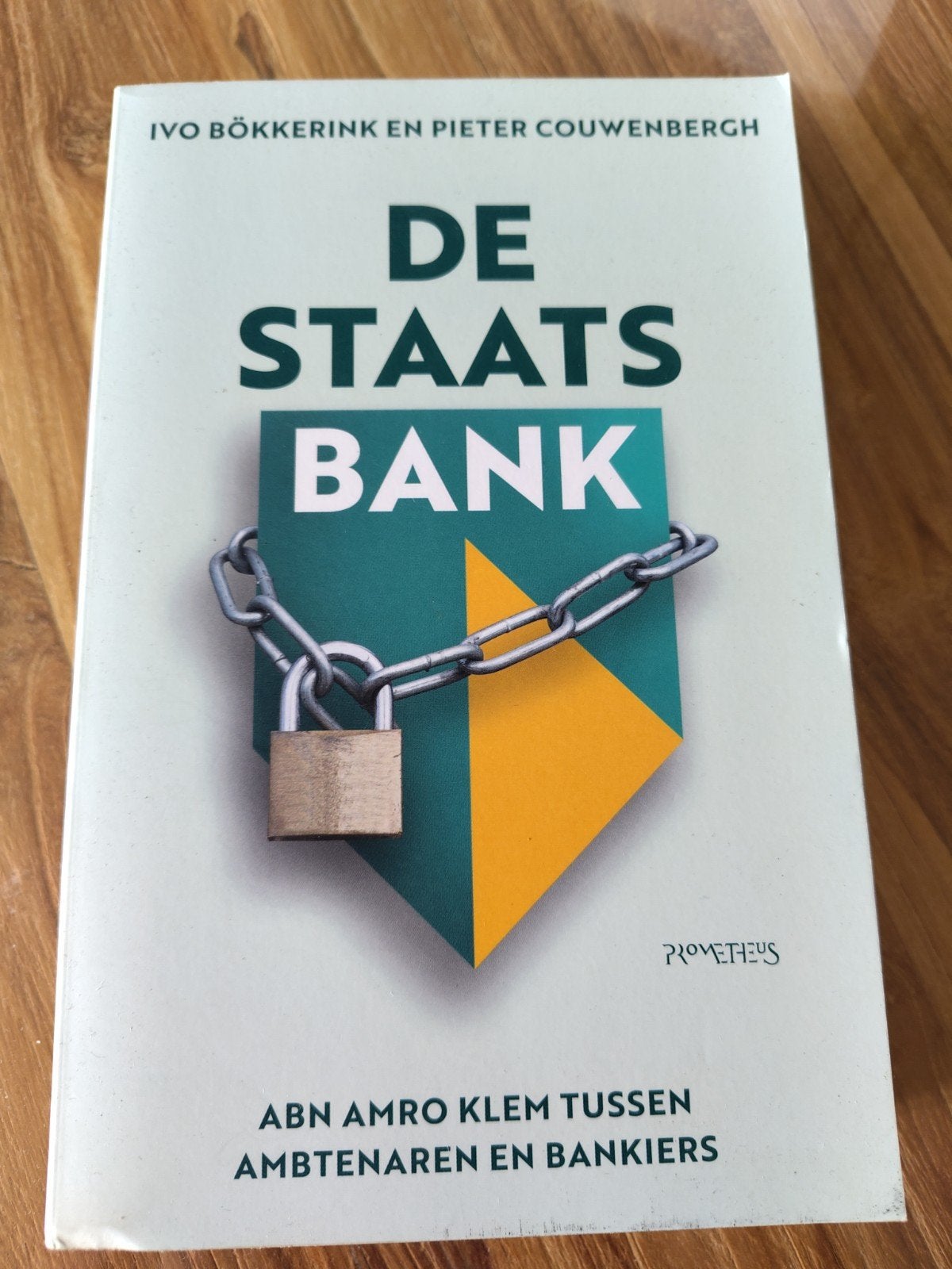 Pieter Couwenbergh - De staatsbank, Ophalen of Verzenden, Zo goed als nieuw, Pieter Couwenbergh; Ivo Bökkerink