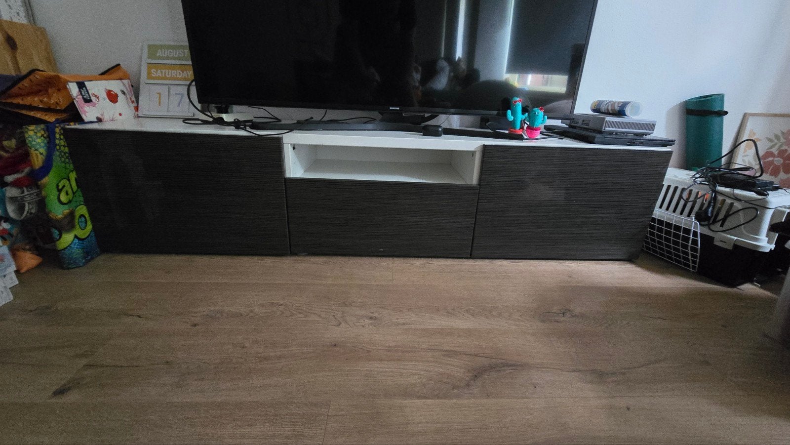 IKEA tv-meubel, Huis en Inrichting, Kasten | Televisiemeubels, Ophalen, Gebruikt, 150 tot 200 cm, Minder dan 100 cm