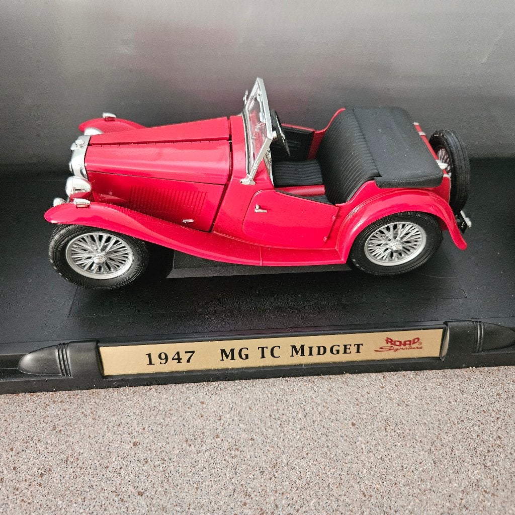ROAD SIGNATURE: MG TC MIDGET 1947, Ophalen of Verzenden, Nieuw, Auto, Overige merken