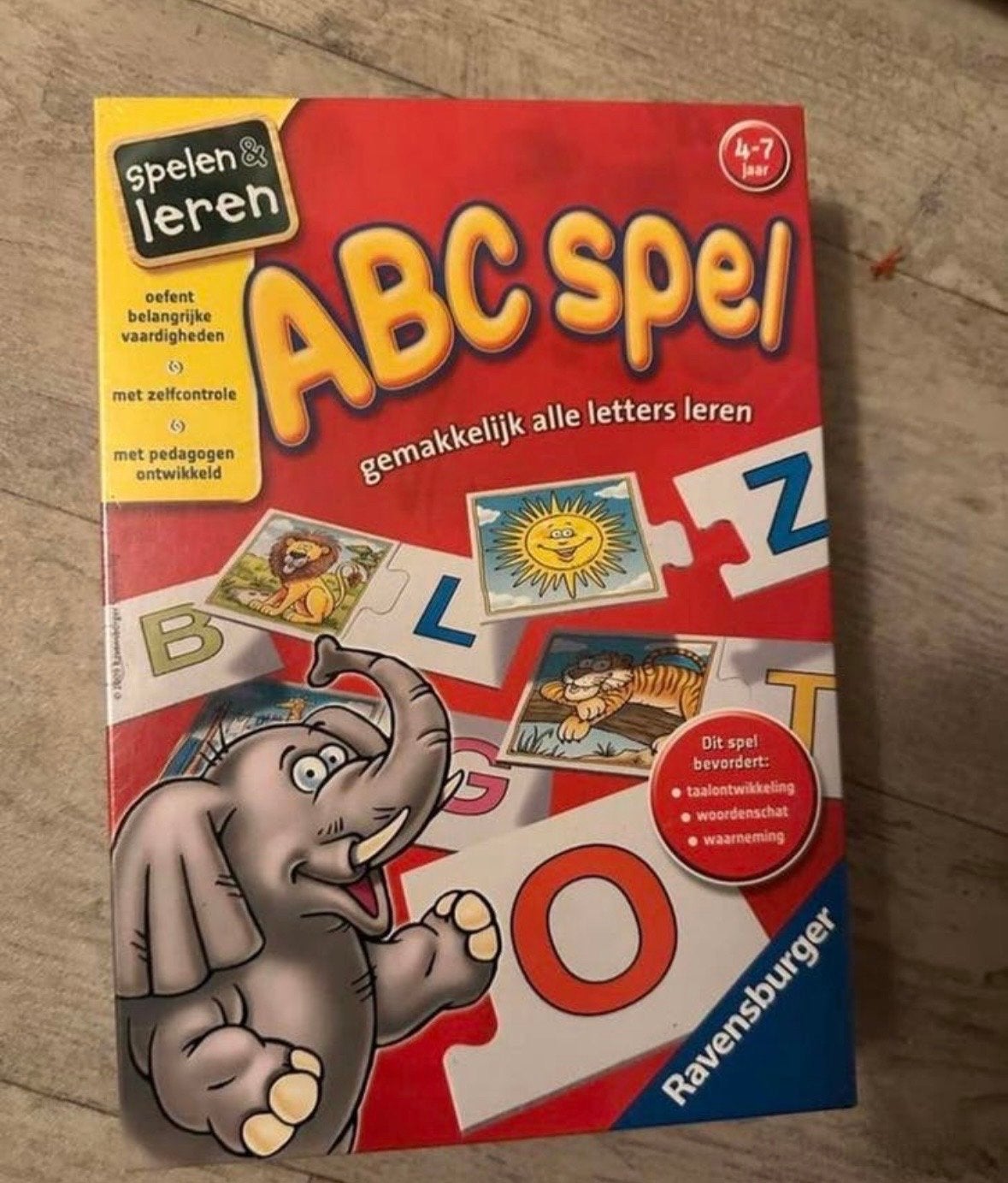 Ravensburger ABC Spel - Leer Letters Spelenderwijs (Nieuw), Kinderen en Baby's, Speelgoed | Educatief en Creatief, Nieuw, Taal en Lezen