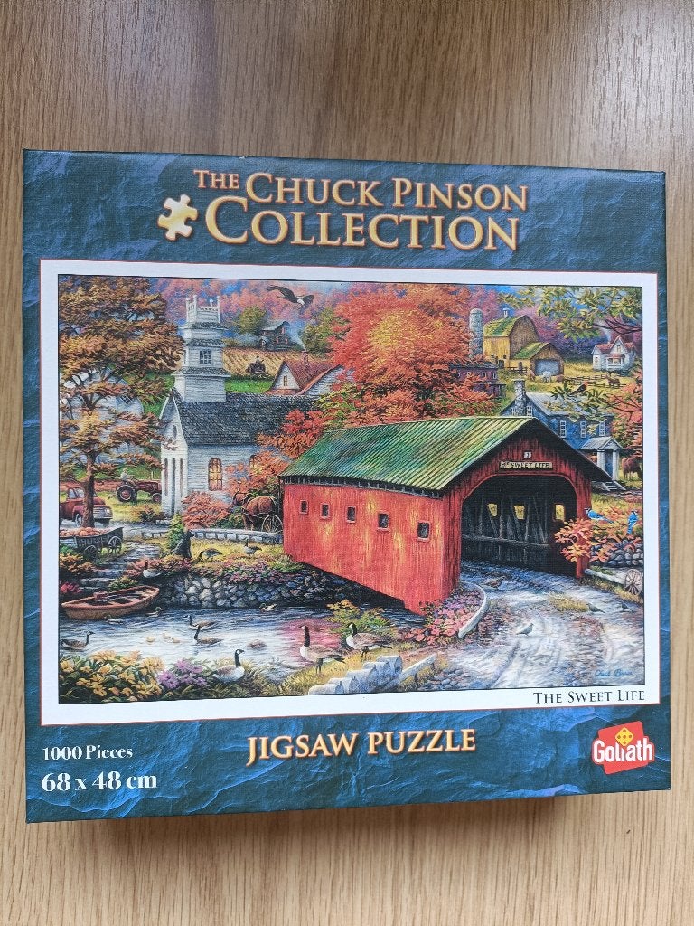 Legpuzzel Gibson, Ophalen of Verzenden, 500 t/m 1500 stukjes, Zo goed als nieuw, Legpuzzel