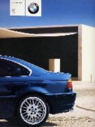 BMW 3-serie Coupe (E46) brochure/auto folder '99 '00 '03, Ophalen, Zo goed als nieuw, BMW