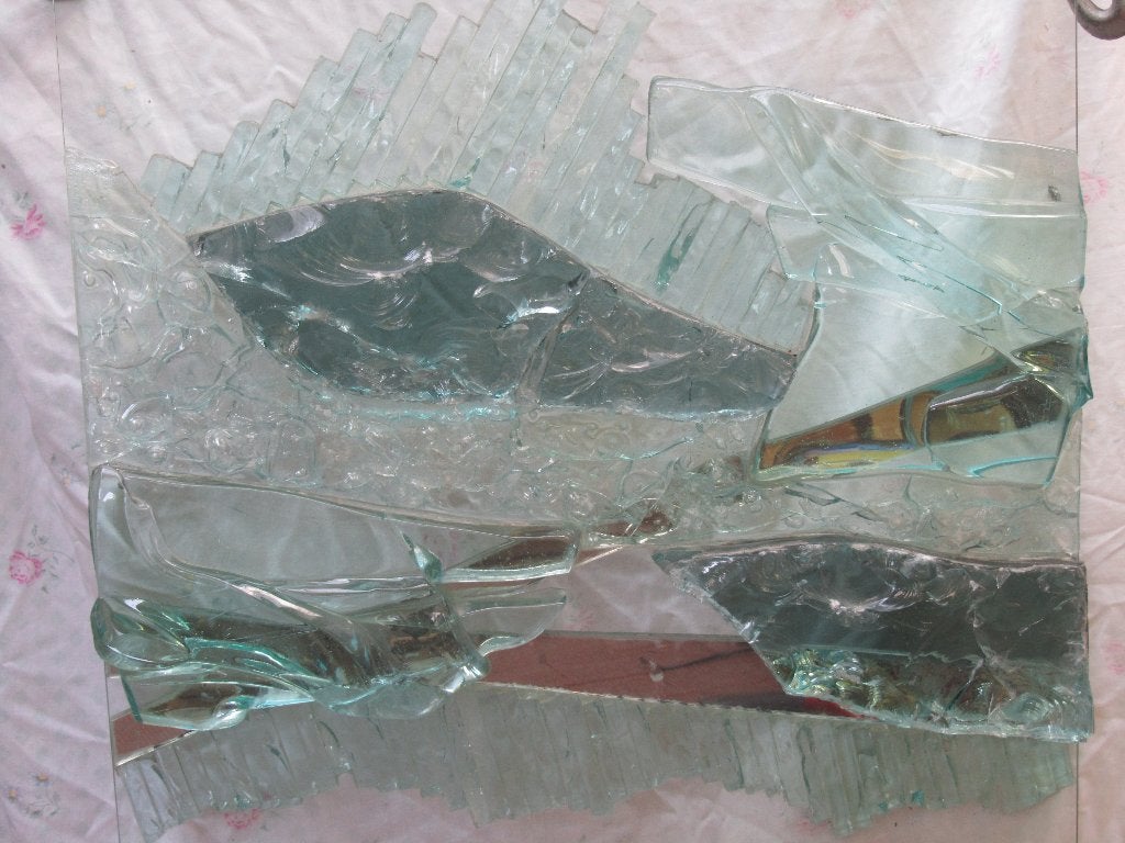 Tetterode  glassculptuur, Ophalen