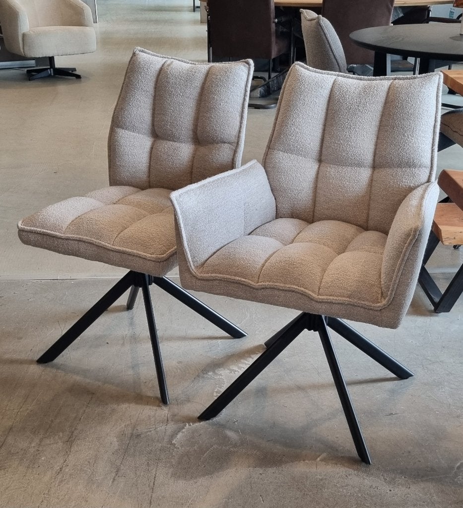 EETKAMERSTOEL DYNASTY NU €99,00 OP VOORRAAD, Wit, Nieuw, Ophalen of Verzenden, Vijf, Zes of meer stoelen