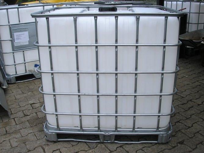 IBC 10 stuks voor 400€, Tuin en Terras, Regentonnen, 150 liter of meer, Ophalen, Zo goed als nieuw, Met kraantje