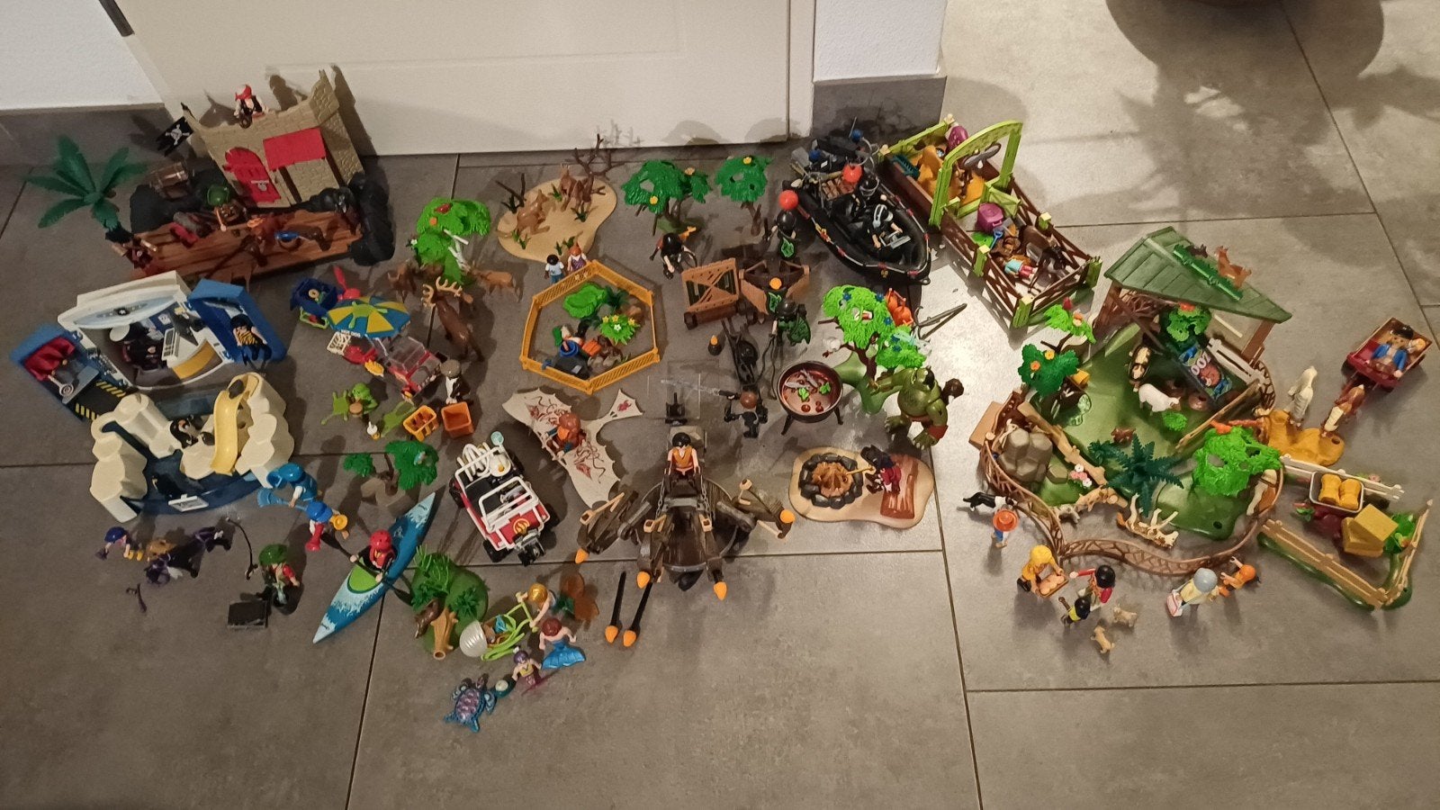 Heel veel playmobil, 21 sets in 1 koop, Ophalen