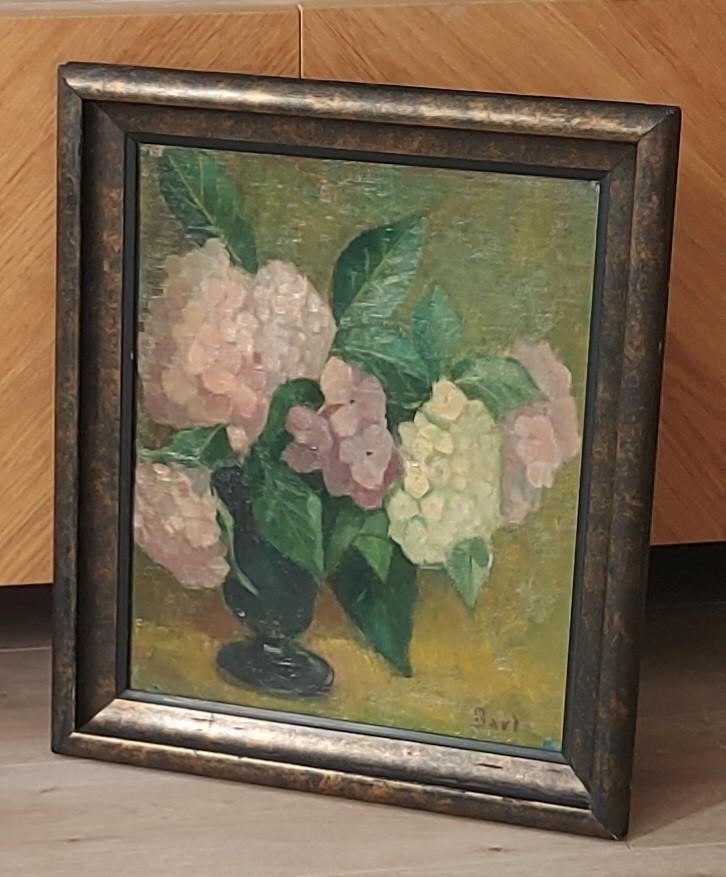 Bloemstilleven - gesigneerd Bart - Peizel ?, Ophalen of Verzenden