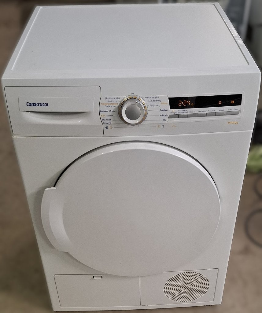 Zeer nette Condensdroger, garantie, gratis bezorging 25 km, Witgoed en Apparatuur, 6 tot 8 kg, Anti-kreukfase, Ophalen of Verzenden