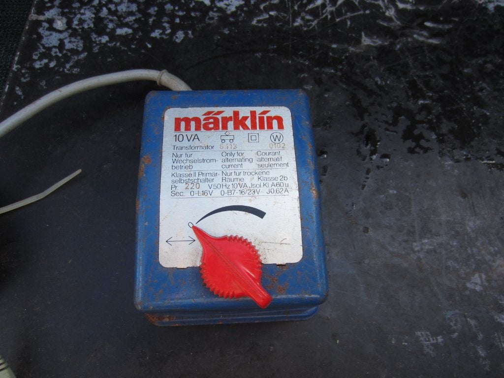 Marklin trein trafo, Ophalen, Gebruikt, Analoog, Märklin