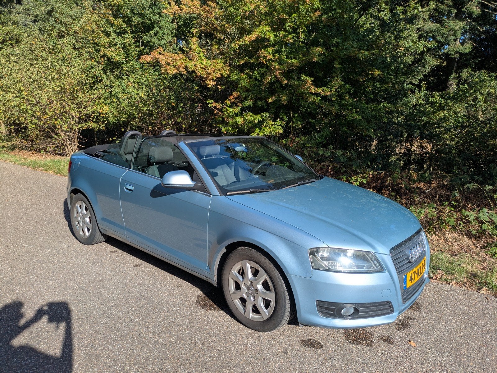 Audi A3 1.8 Tfsi Cabriolet 118KW 2010 Blauw, Auto's, Audi, Particulier, A3, Airbags, Airconditioning, Alarm, Automatische klimaatregeling