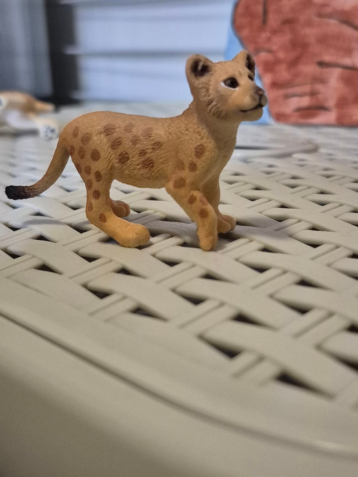 Schleich leeuw welp 2017, Ophalen of Verzenden, Paard, Beeldje of Figuurtje