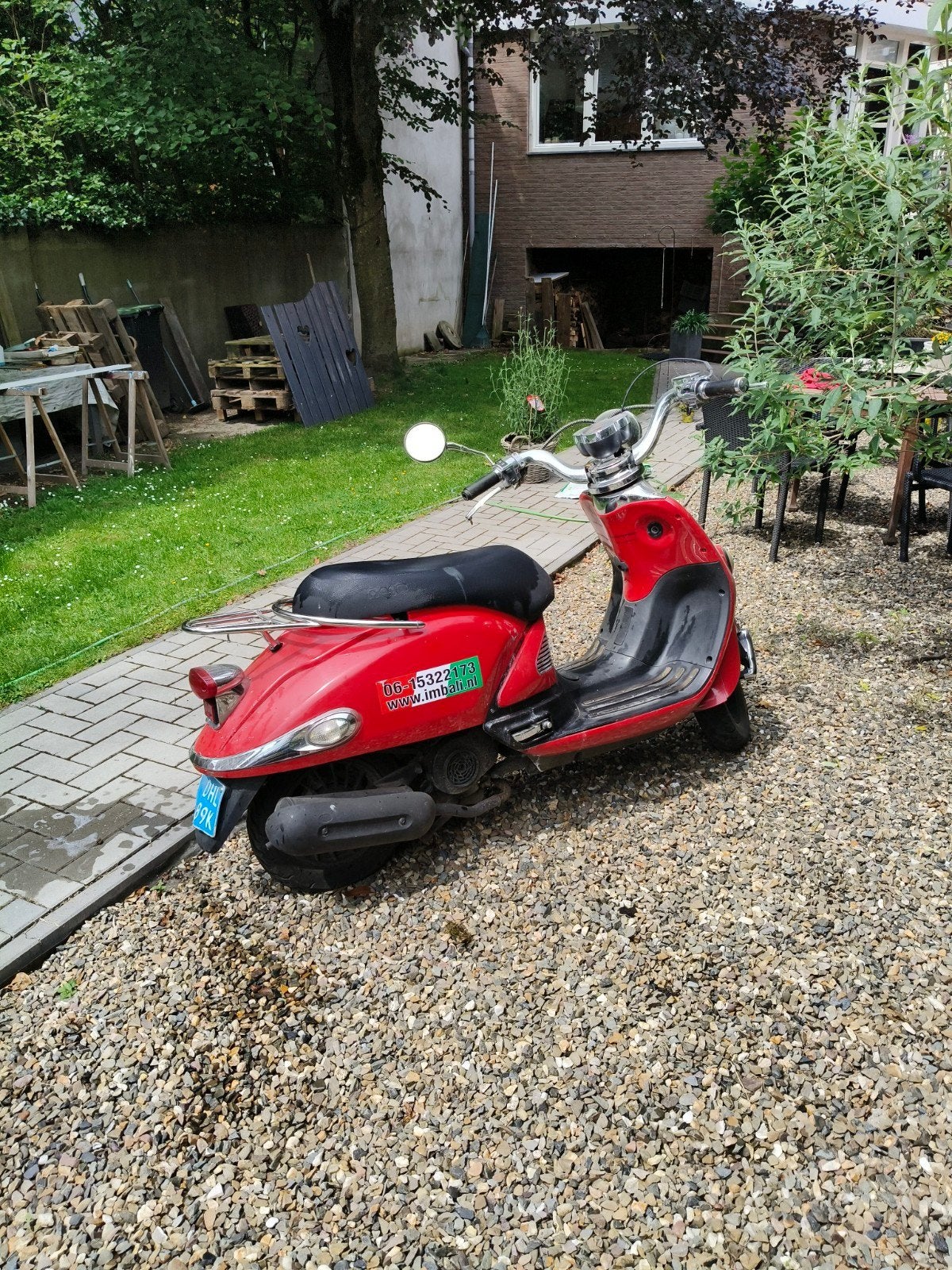 Scooter teab, Ophalen, Gebruikt, Agm/ type zn50qte5, Benzine