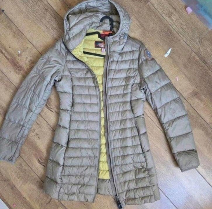 Parajumpers Super Lightweight Jas Maat S, Kleding | Dames, Beige, Zo goed als nieuw, Maat 36 (S), Parajumpers