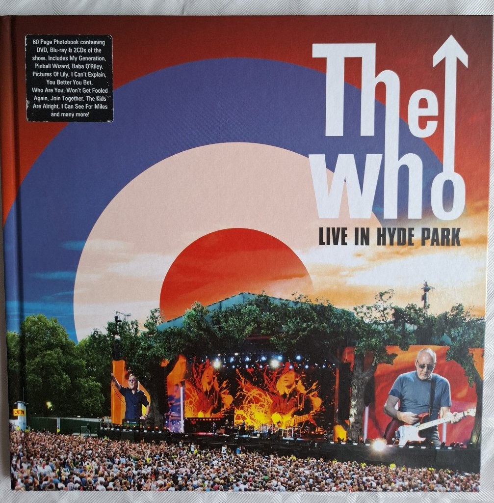 The Who: Live in Hyde Park [Deluxe Book+DVD+Blu-ray+2-CD], Cd's en Dvd's, Engels, Overige formaten, Alle leeftijden, Concert