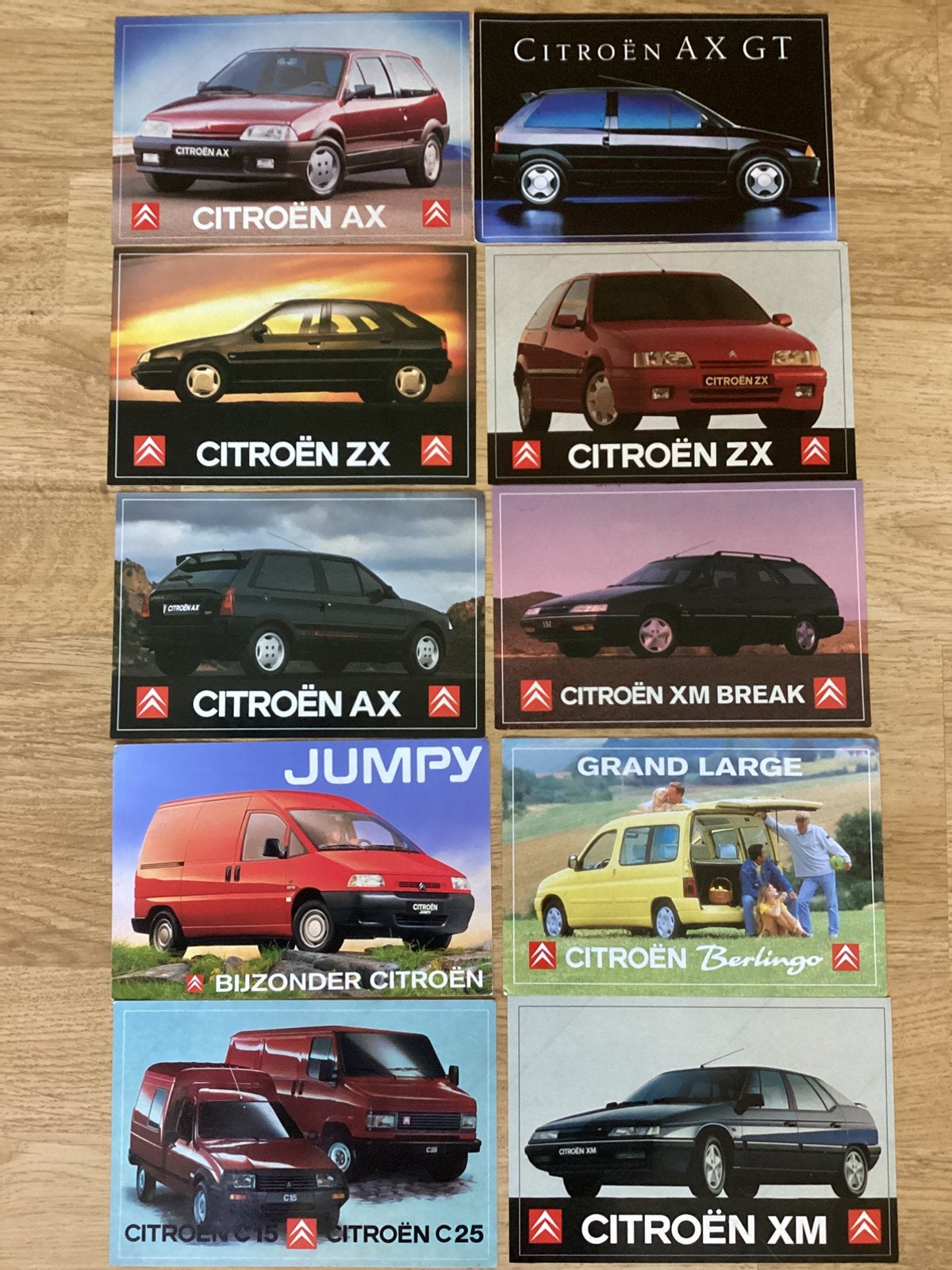 10 stickers Citroën, Verzenden, Zo goed als nieuw, Auto of Motor
