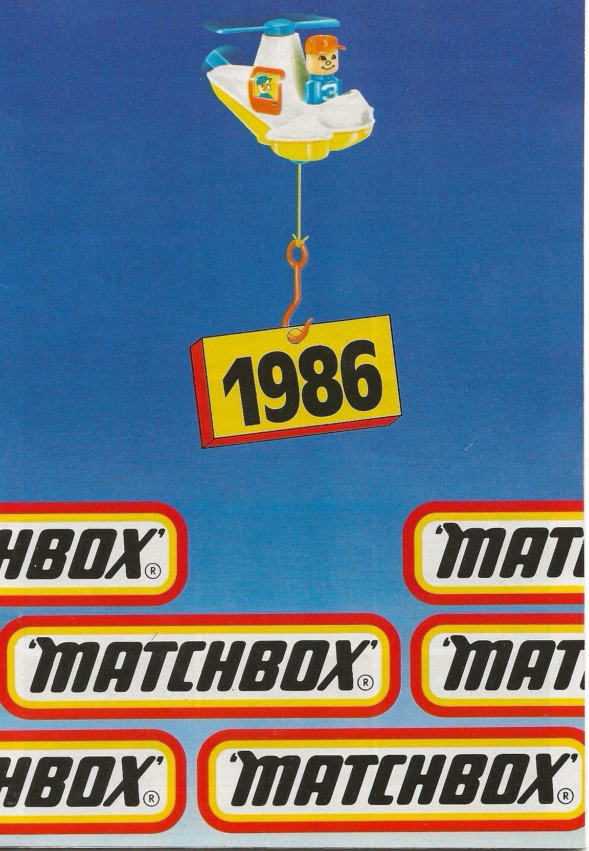 Matchbox catalogus 1986, Ophalen of Verzenden, Zo goed als nieuw, Overige typen