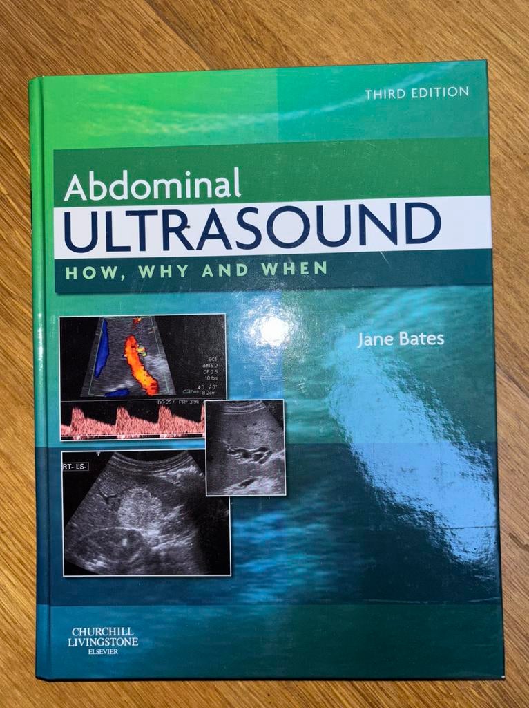 Abdominal Ultrasound, Boeken, Ophalen of Verzenden, Zo goed als nieuw, Overige niveaus, Engels