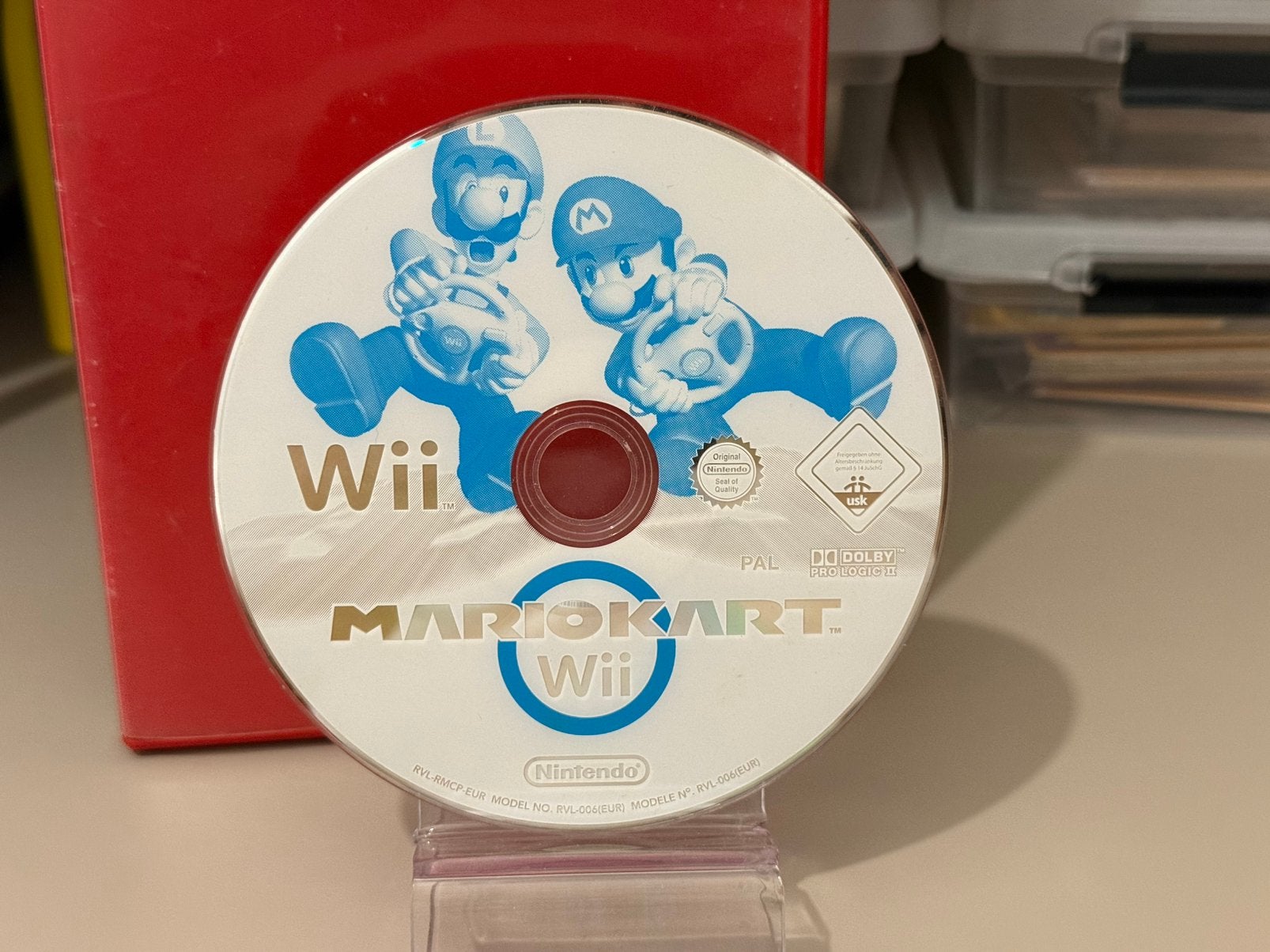 Mario Kart Wii - Disc Only met gratis doos, Spelcomputers en Games, 3 spelers of meer, Ophalen of Verzenden, Racen en Vliegen