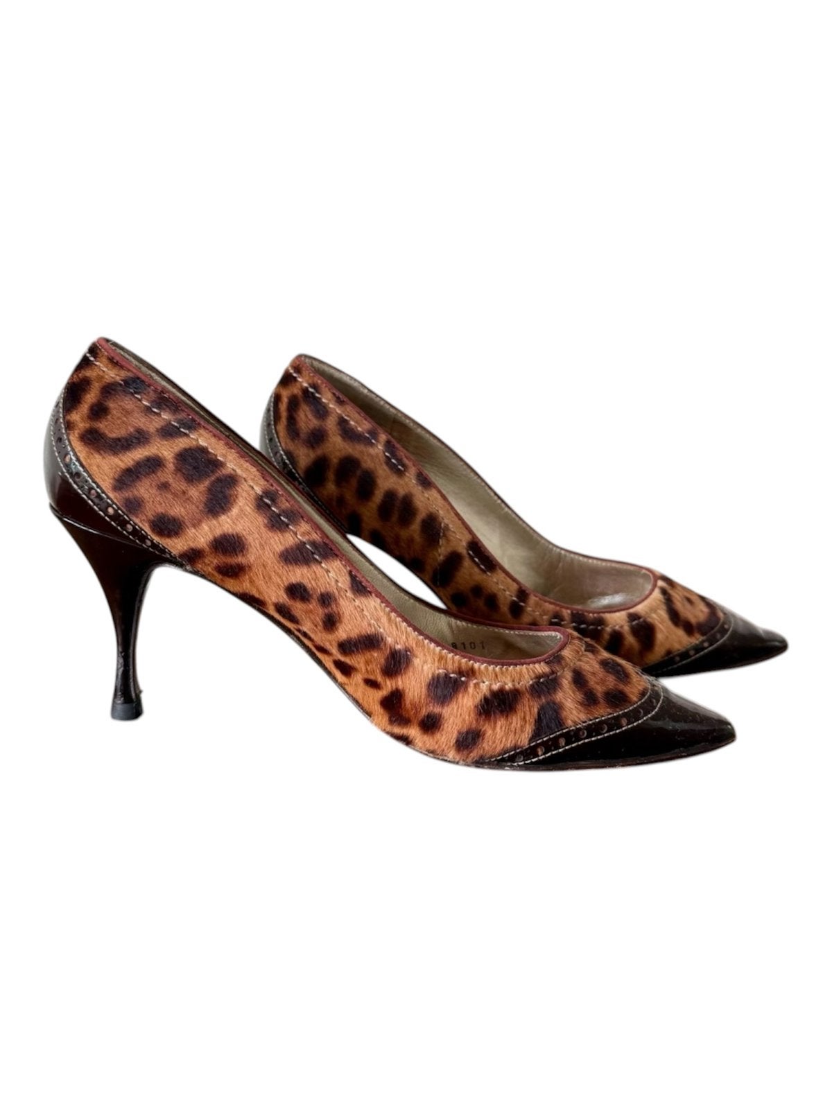 Vintage Dolce & Gabbana hakken, past voor maat 40, Ophalen of Verzenden, Bruin, Schoenen met hoge hakken