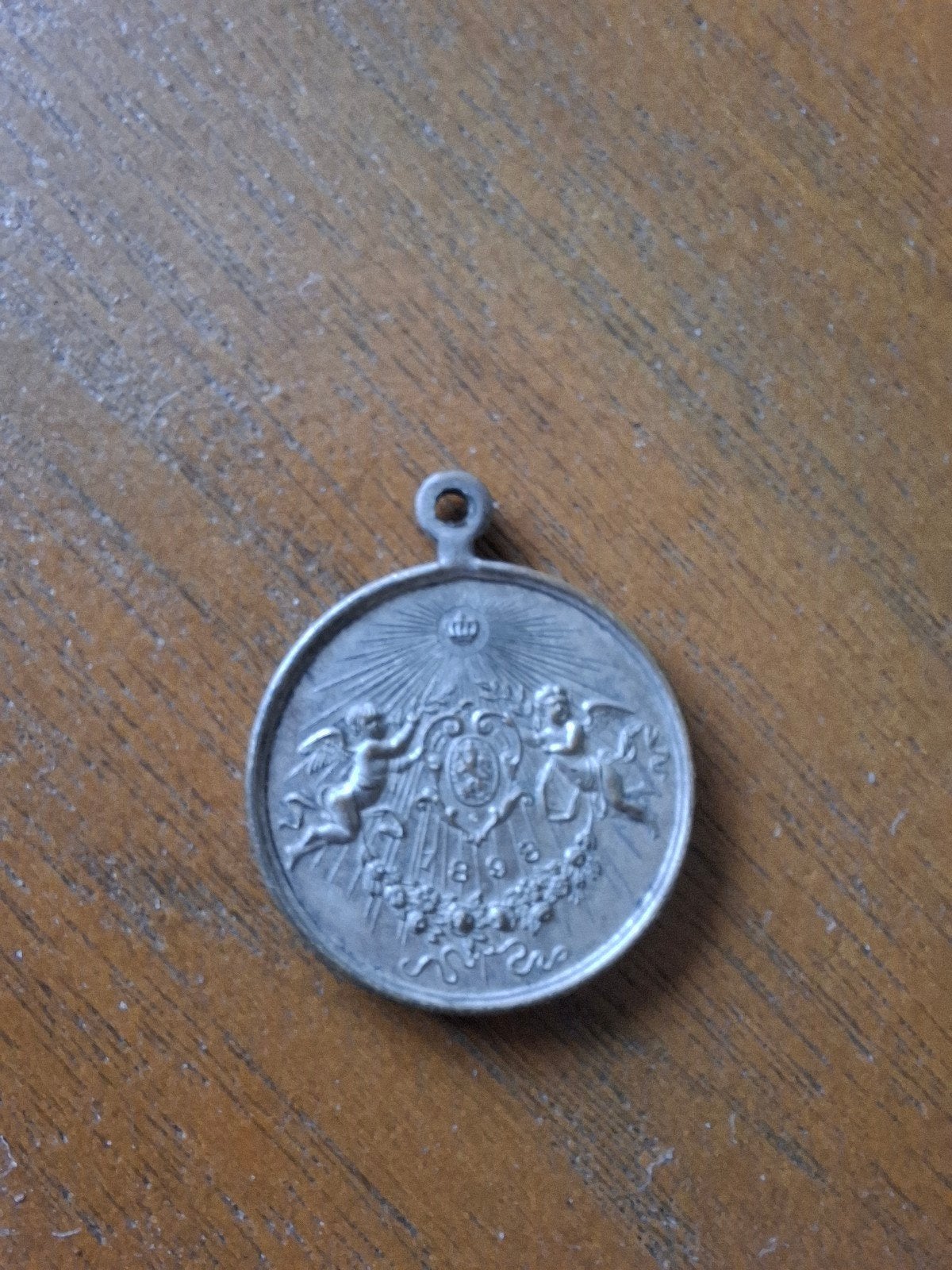 Herdenkingsmunt 1898 Wilhelmina, Ophalen of Verzenden, Overige materialen