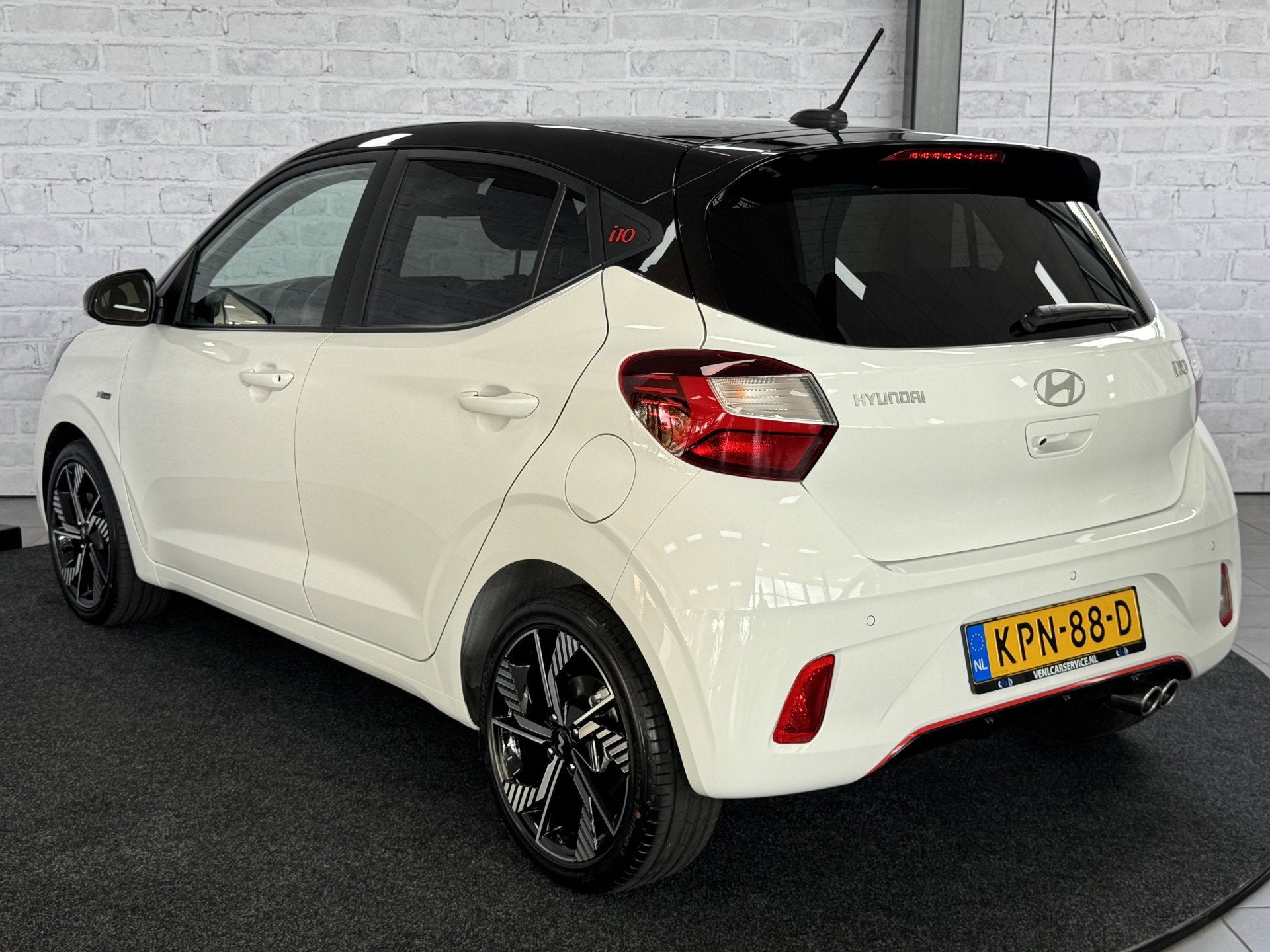Hyundai i10 1.0 T-GDI N Line 5-zits Keyless Camera CarPlay S, Auto's, Voorwielaandrijving, Gebruikt, Wit, Bedrijf