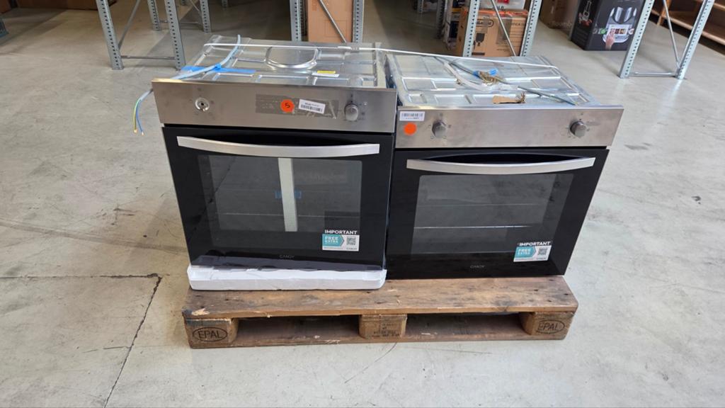 2x Candy Idea FIDCP X200 inbouw oven 70L 2400W, Witgoed en Apparatuur, Ovens, Overige merken, Candy, Hete lucht, 60 cm of meer