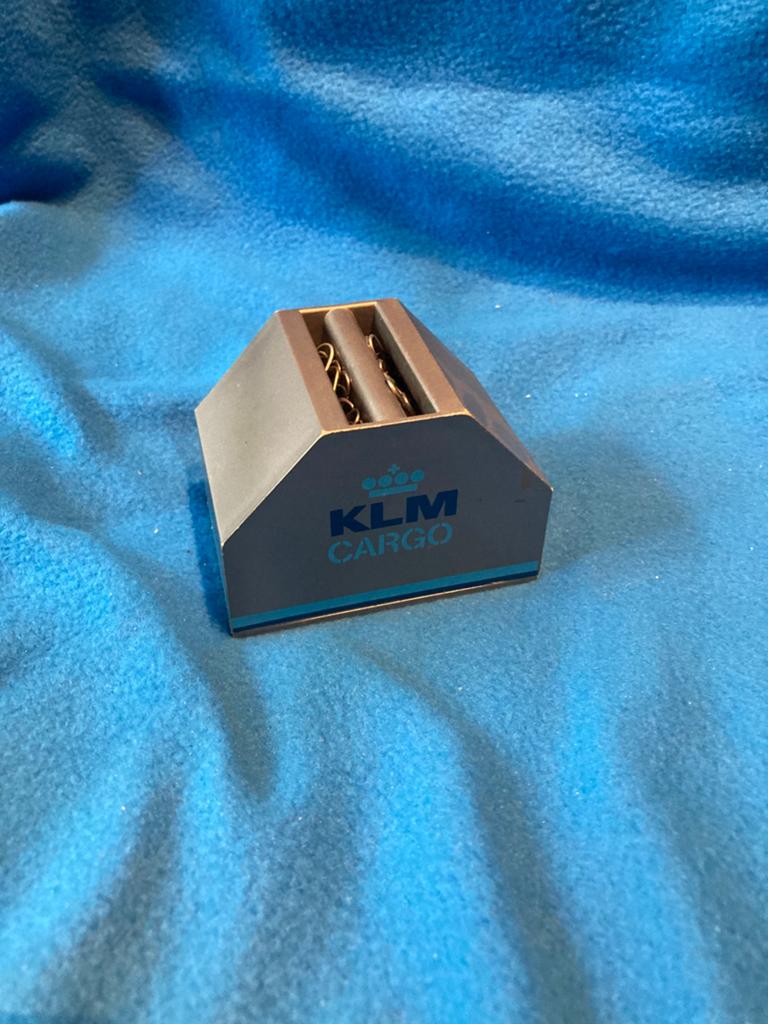 KLM Cargo Paperclip Container, Verzamelen, Ophalen of Verzenden, Gebruikt, Overige typen