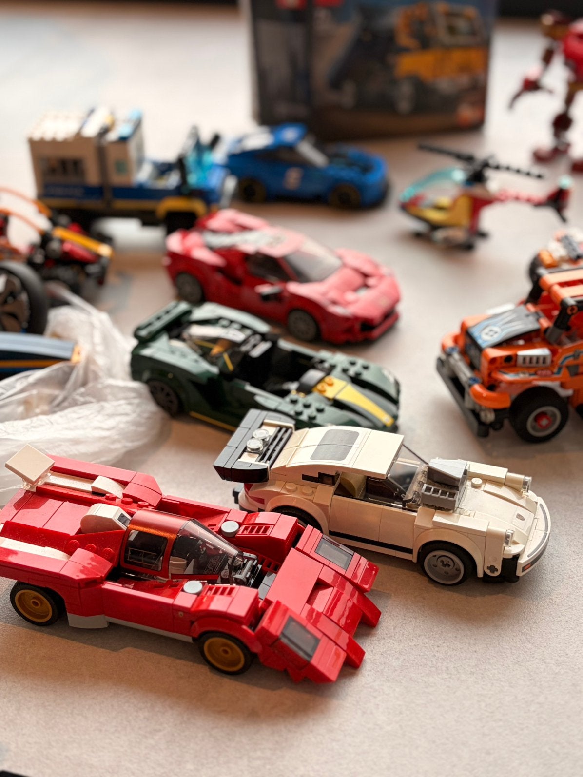 Grote LEGO collectie: Technic, Marvel, Ninjago, City, Speed