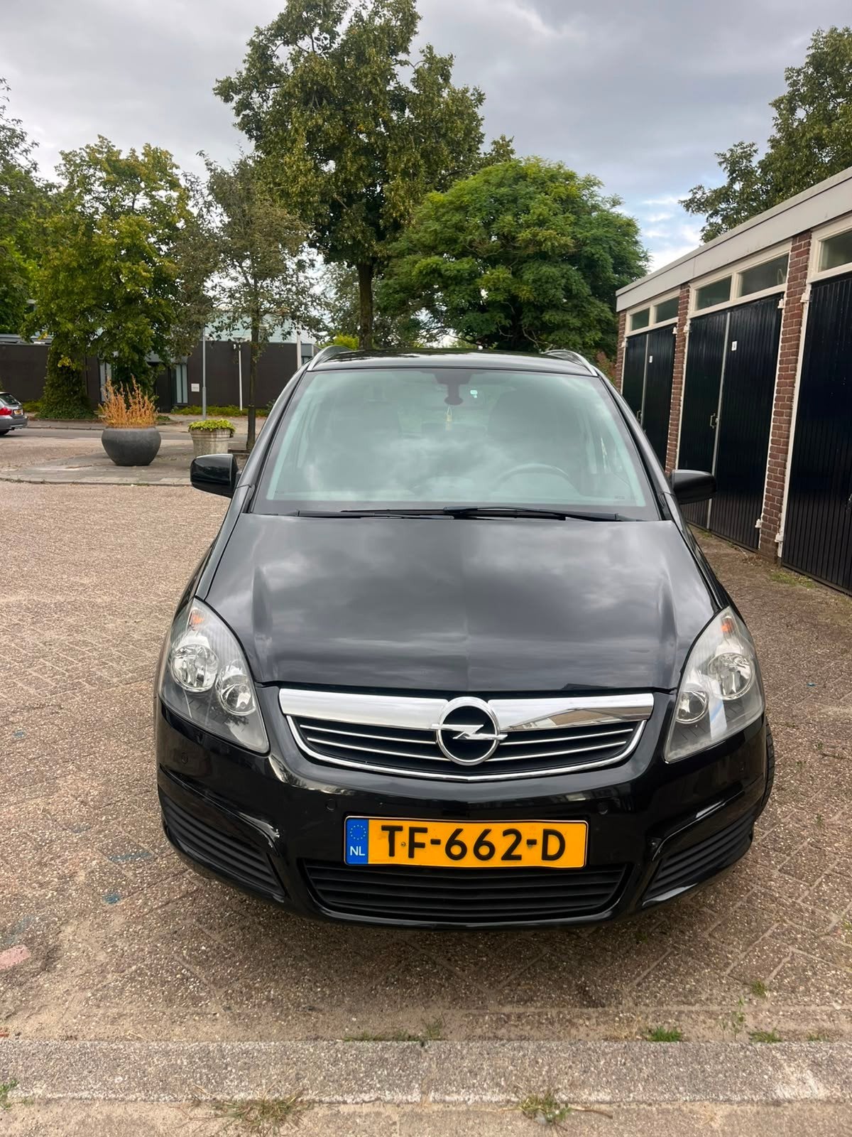 Opel Zafira 1.7 Cdti 81KW Ecoflex 2012 Zwart 7 persoons, Voorwielaandrijving, 4 cilinders, Zwart, 168 €/maand