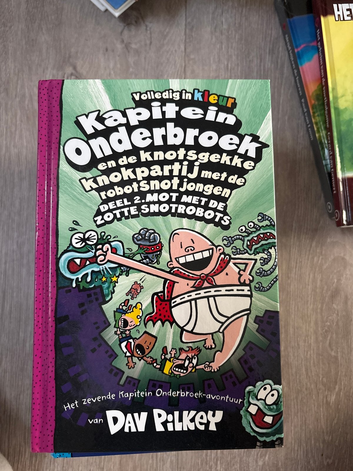 Kapitein Onderbroek en de knotsgekke knokpartij, Ophalen of Verzenden, Zo goed als nieuw, Fictie algemeen