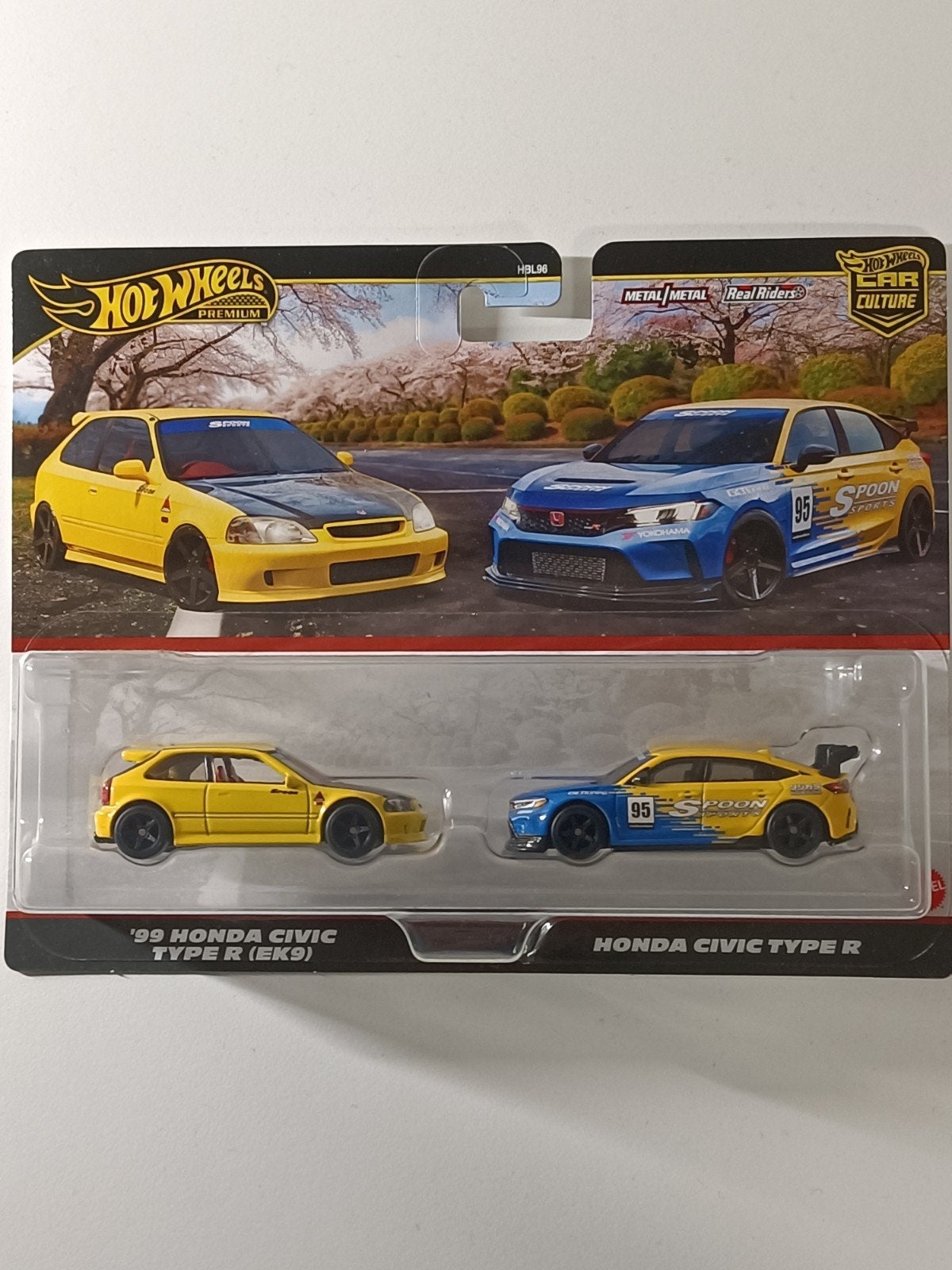 Hot Wheels Honda Civic Type R (EK9) Spoon Sports Set, Ophalen of Verzenden