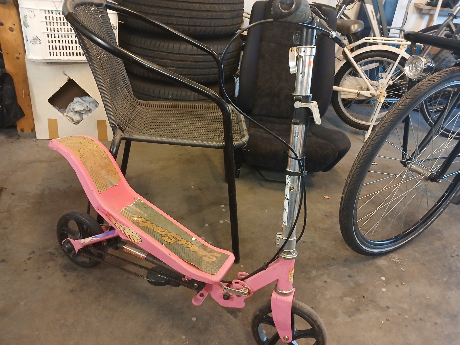 space scooter., Ophalen, Gebruikt
